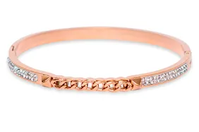 Rose-gold bangle · background removal after editing