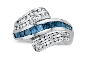 Blue-accent ring · background removal after editing