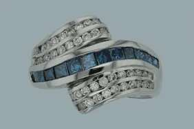 Blue-accent ring · background removal original image