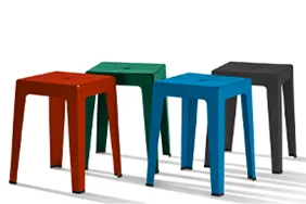 Stool collection after colour editing