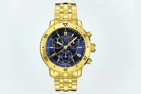 Gold watch · multiple clipping paths original photograph