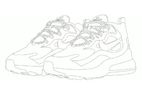 Footwear · clipping path path demonstration
