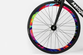 Bicycle wheel · clipping path original photograph