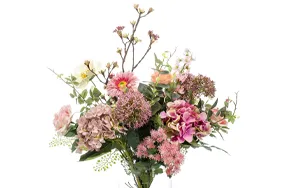 Flower arrangement · mask view original photograph