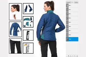 Apparel · multiple clipping paths path demonstration