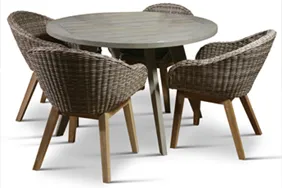 Dining furniture finished image with shadow treatment