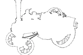 Machinery · complex clipping path path-outline view