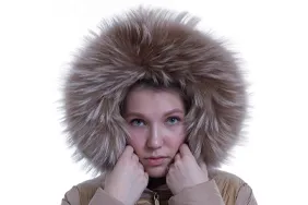 Fur hood · image masking finished image