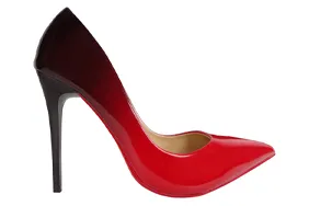 Red shoe · product retouching finished image