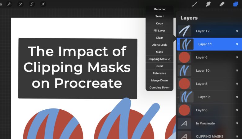 The Impact of Clipping Masks on Procreate