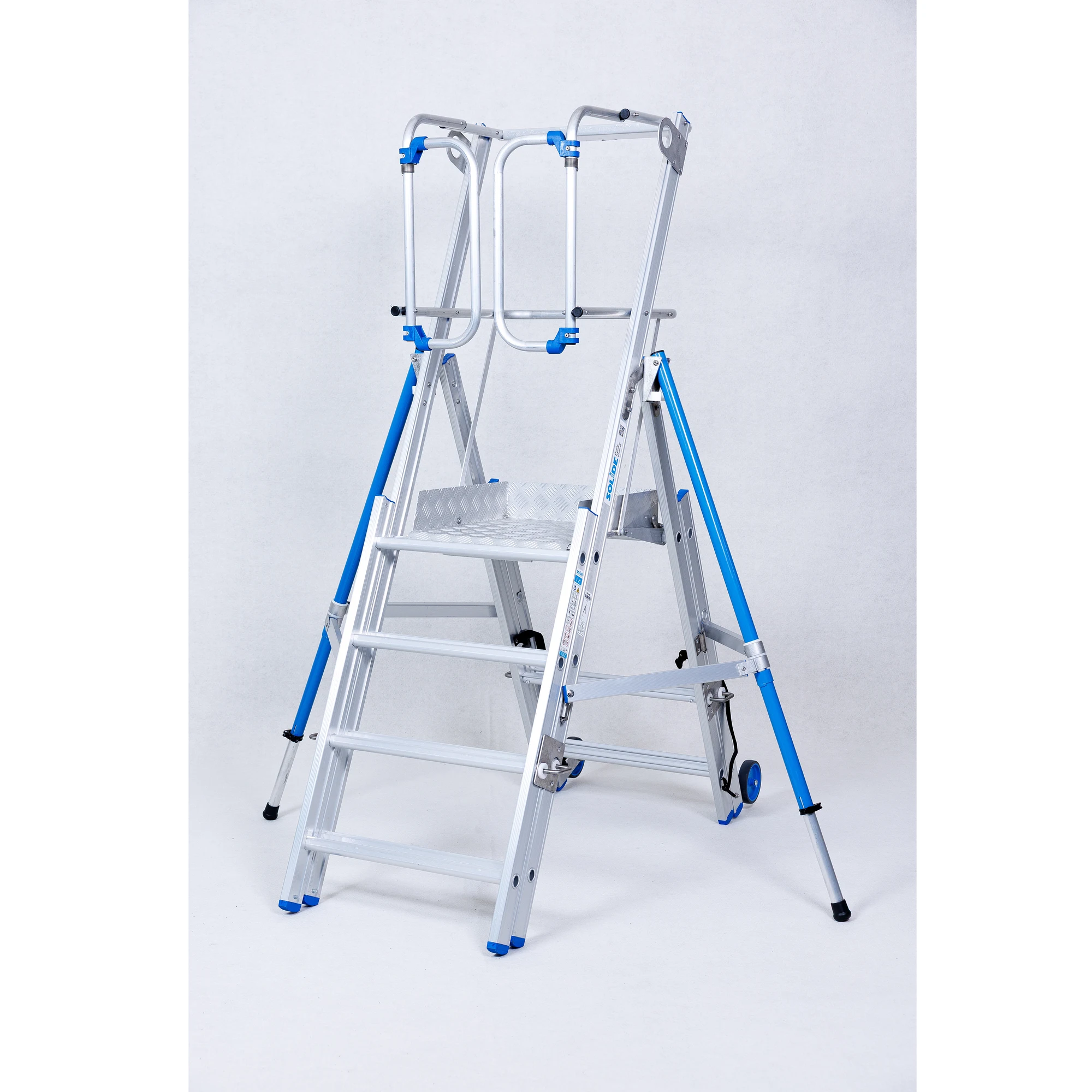 Platform ladder second view before background editing
